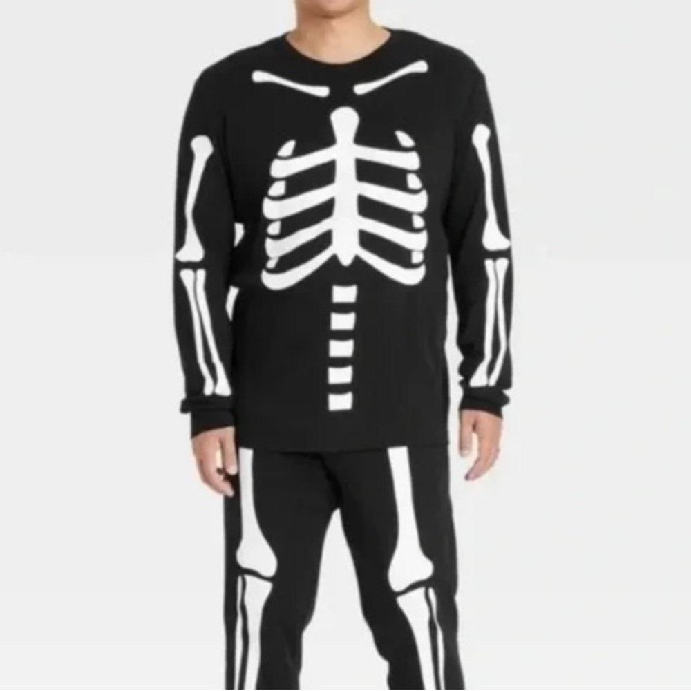 Hyde & Eek! Skeleton Halloween Target Pajamas Set NWT Size Men’s Large